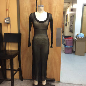 Vintage TRIPP NYC fishbet maxi dress